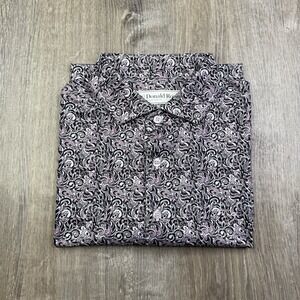 Donald Ross Sport Boca Golf Polo Shirt AOP Men's S Small Reynold Lake Oconee